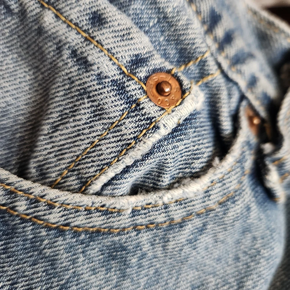 Levi's 517 Bootcut Men's Blue Jeans Size 33x30 - Picture 11 of 14